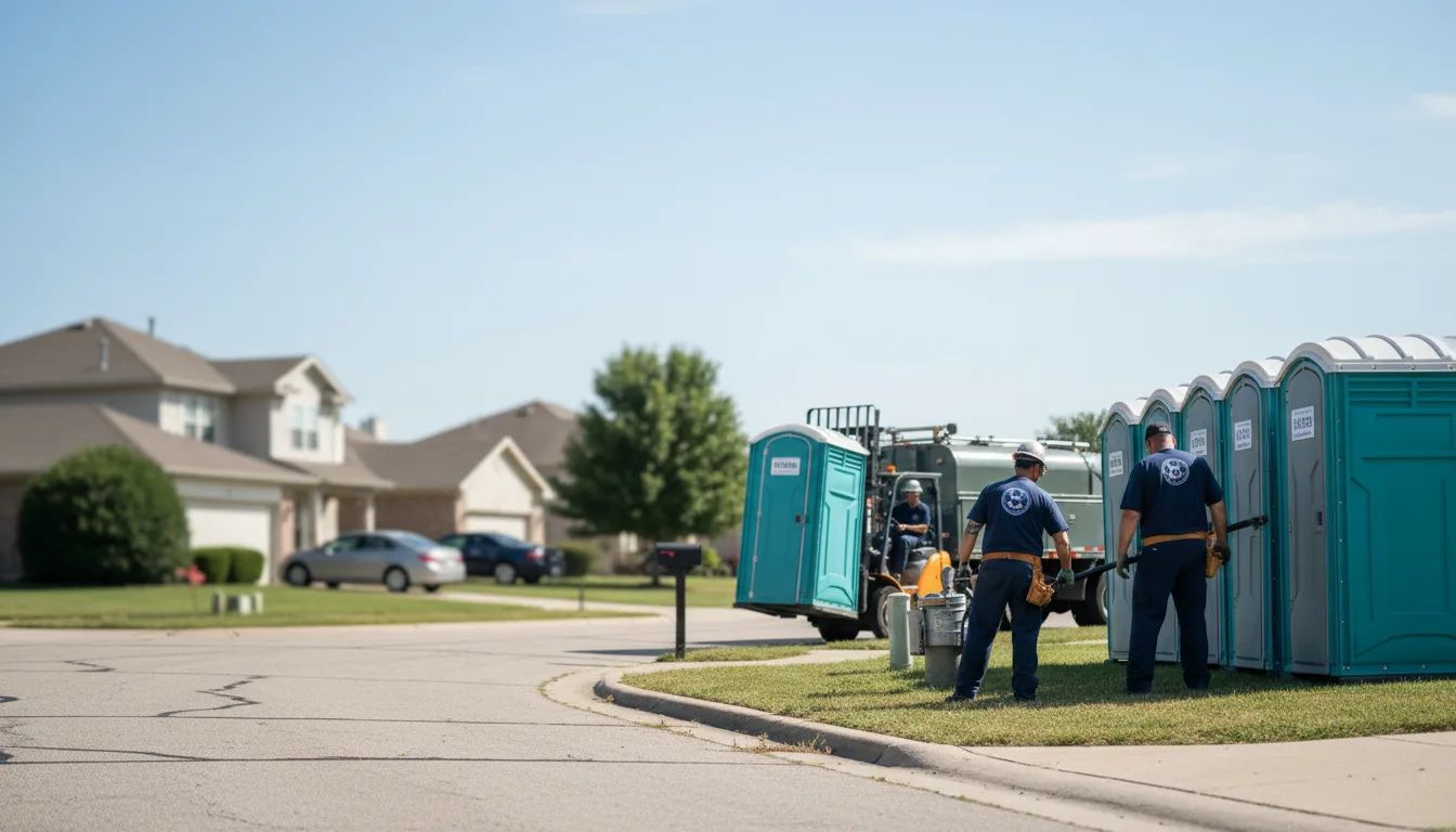 Porta Potty Rental in Saint Clair, MO near me